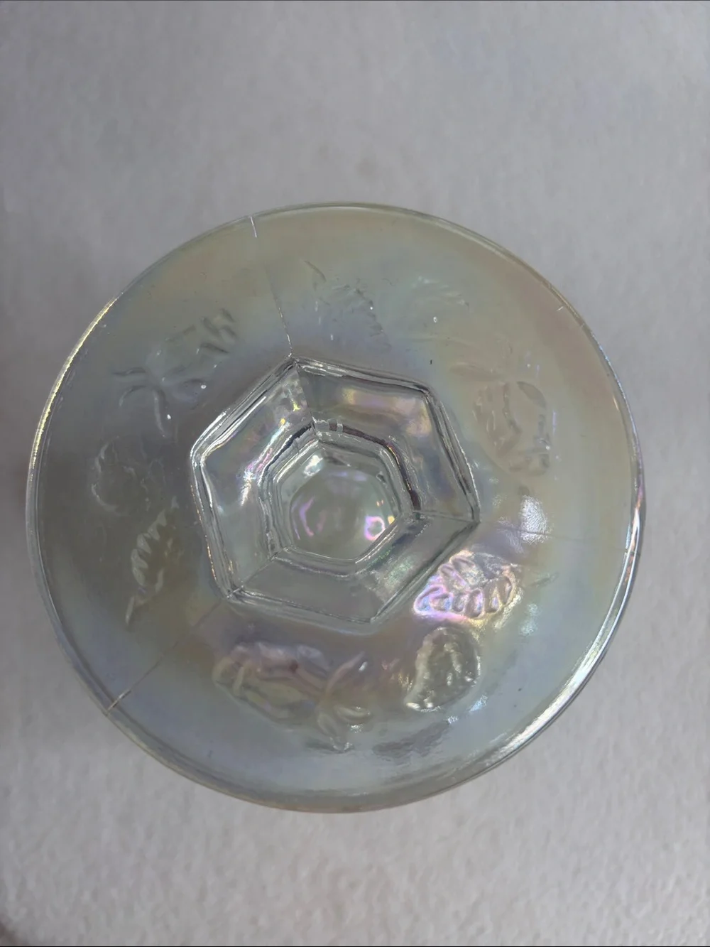 Vintage Madonna Inn Wild Rose Pattern 1 Water Glasses